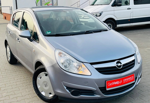 Opel Corsa cena 11800 przebieg: 190000, rok produkcji 2008 z Wągrowiec małe 781